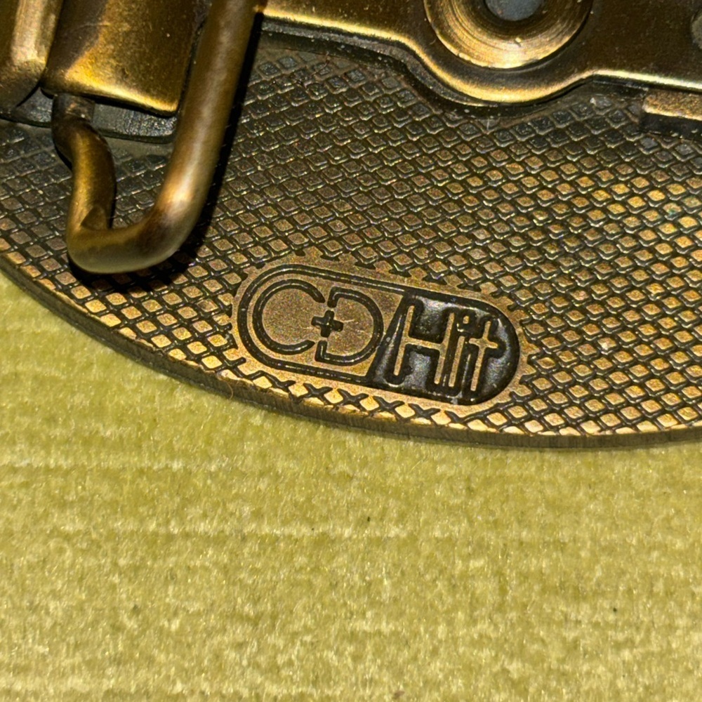 Vintage Texas Independent Bird Hunters, Association, Belt, Buckle, Cd Hit​ - Picture 4 of 6